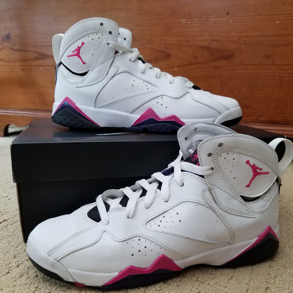 Youth Air Jordan 7 Retro Gs Fireberry 